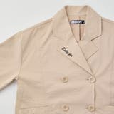 【 ニコ☆プチ 掲載 】トレンチコート風ブルゾン(130~160cm) | ZIDDY | 詳細画像16 