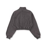 【 ニコ☆プチ 掲載 】ハイネックデニムジャケット(130~160cm) | ZIDDY | 詳細画像10 