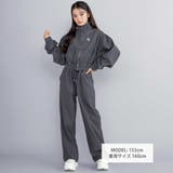 【 ニコ☆プチ 掲載 】ハイネックデニムジャケット(130~160cm) | ZIDDY | 詳細画像4 