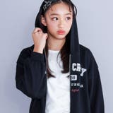 フード付きダブルジップパーカー(130~160cm) | ZIDDY | 詳細画像3 