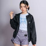 ブラック | 【UVカット】シアーブルゾン(130~160cm) | ZIDDY