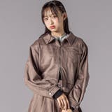 スウェードポンチジャケット(130~160cm) | ZIDDY | 詳細画像1 