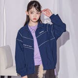 ネイビー | フライトタグ付きトラックジャケット(130~160cm) | ZIDDY