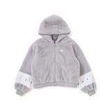 【 ニコ☆プチ 掲載 】ショート丈ファーブルゾン(130~160cm) | ZIDDY | 詳細画像13 