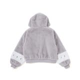 【 ニコ☆プチ 掲載 】ショート丈ファーブルゾン(130~160cm) | ZIDDY | 詳細画像14 