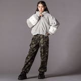 【 ニコ☆プチ 掲載 】ショート丈ファーブルゾン(130~160cm) | ZIDDY | 詳細画像7 