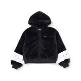 ブラック | 【 ニコ☆プチ 掲載 】ショート丈ファーブルゾン(130~160cm) | ZIDDY