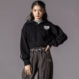 ウエスタン短丈ジップアップパーカー(130~160cm) | ZIDDY | 詳細画像4 