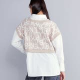 【 ニコ☆プチ 掲載 】ショートベストドッキング風シャツ(130~160cm) | ZIDDY | 詳細画像7 