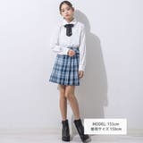 【 ニコ☆プチ 掲載 】リボン付きブラウス(130~160cm) | ZIDDY | 詳細画像2 