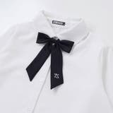 【 ニコ☆プチ 掲載 】リボン付きブラウス(130~160cm) | ZIDDY | 詳細画像9 