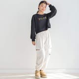 サイドジップカラフルロゴ刺しゅうプルオーバー(130~160cm) | ZIDDY | 詳細画像6 