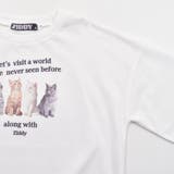 ネコプリント裏起毛トレーナー(130~160cm) | ZIDDY | 詳細画像8 