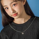 ネックレス付きキルトドロストプルオーバー(130~160cm) | ZIDDY | 詳細画像5 