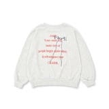 リボンロゴプリントトレーナー(130~160cm) | ZIDDY | 詳細画像6 