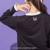 【クロミ】刺しゅう配色リンガースウェット(130~160cm) | ZIDDY | 詳細画像5 