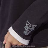 【クロミ】刺しゅう配色リンガースウェット(130~160cm) | ZIDDY | 詳細画像6 