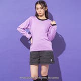 【クロミ】刺しゅう配色リンガースウェット(130~160cm) | ZIDDY | 詳細画像9 