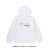 【クロミ】ロゴプリント刺しゅうフーディ(130~160cm) | ZIDDY | 詳細画像12 