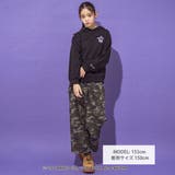 【クロミ】ロゴプリント刺しゅうフーディ(130~160cm) | ZIDDY | 詳細画像3 