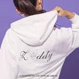 【クロミ】ロゴプリント刺しゅうフーディ(130~160cm) | ZIDDY | 詳細画像4 