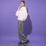 【クロミ】ロゴプリント刺しゅうフーディ(130~160cm) | ZIDDY | 詳細画像5 