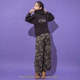 【クロミ】ロゴプリント刺しゅうフーディ(130~160cm) | ZIDDY | 詳細画像7 