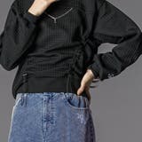 膨れジャガードトドロストトップス(130~160cm) | ZIDDY | 詳細画像4 