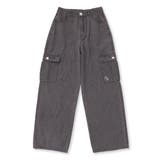 【 ニコ☆プチ 掲載 】デニムカーゴパンツ(130~160cm) | ZIDDY | 詳細画像13