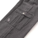 【 ニコ☆プチ 掲載 】デニムカーゴパンツ(130~160cm) | ZIDDY | 詳細画像17