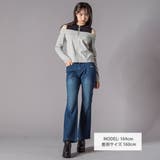 セミフレアデニムパンツ(130~160cm) | ZIDDY | 詳細画像2 