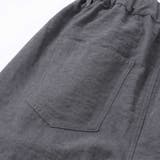 キーホルダー付きサテンライクワイドパンツ(130~160cm) | ZIDDY | 詳細画像16