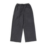 キーホルダー付きサテンライクワイドパンツ(130~160cm) | ZIDDY | 詳細画像9