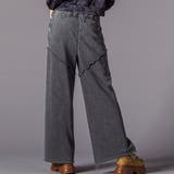 ブラック | ピグメントボトム(130~160cm) | ZIDDY