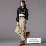 レースアップナイロンカーゴパンツ(130~160cm) | ZIDDY | 詳細画像3 