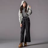 チラレースウエストワイドパンツ(130~160cm) | ZIDDY | 詳細画像4 