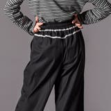 チラレースウエストワイドパンツ(130~160cm) | ZIDDY | 詳細画像5 