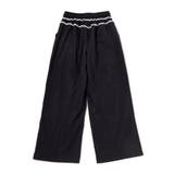 チラレースウエストワイドパンツ(130~160cm) | ZIDDY | 詳細画像8 