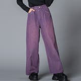 スタッズデニムワイドパンツ(130~160cm) | ZIDDY | 詳細画像1 