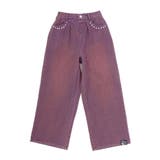 スタッズデニムワイドパンツ(130~160cm) | ZIDDY | 詳細画像10 