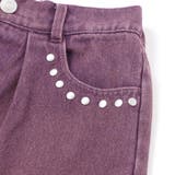 スタッズデニムワイドパンツ(130~160cm) | ZIDDY | 詳細画像13 