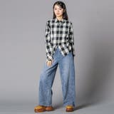 スタッズデニムワイドパンツ(130~160cm) | ZIDDY | 詳細画像5 