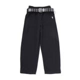 レースアップ・カーブパンツ（ベルト付き）(130~160cm) | ZIDDY | 詳細画像9 