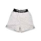 グレー | 【 ニコ☆プチ 掲載 】ロゴゴムカットパンツ(130~160cm) | ZIDDY