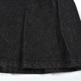 裾切り替えプリーツデニムスカパン(130~160cm) | ZIDDY | 詳細画像11 