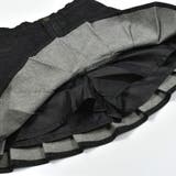 裾切り替えプリーツデニムスカパン(130~160cm) | ZIDDY | 詳細画像12 