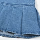 裾切り替えプリーツデニムスカパン(130~160cm) | ZIDDY | 詳細画像21 