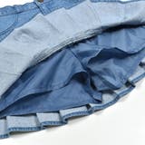 裾切り替えプリーツデニムスカパン(130~160cm) | ZIDDY | 詳細画像22 