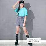 【 ニコ☆プチ 掲載 】レースアップショートパンツ(130~160cm) | ZIDDY | 詳細画像2