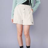 オフホワイト | ボタンショートパンツ(130~160cm) | ZIDDY